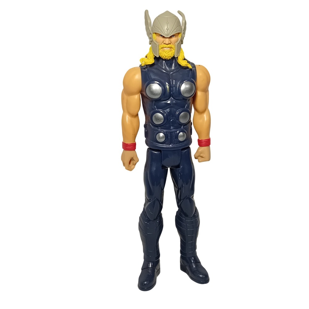 2017 Marvel Avengers Thor Titan Heroess Series Action Figure Hasbro No Cape READ